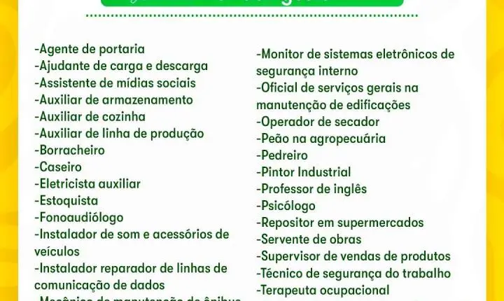Confira Vagas De Emprego Casa Do Trabalhador